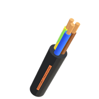 Titanex Premium 3x1.5 LNPE hf schwarz (H07RN-F) Eca