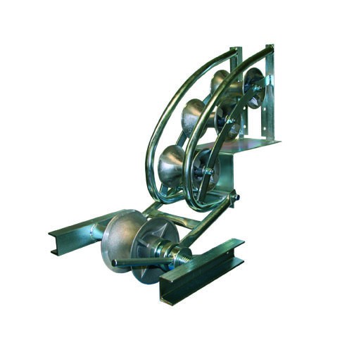 Schachteinlenkbogen komplett