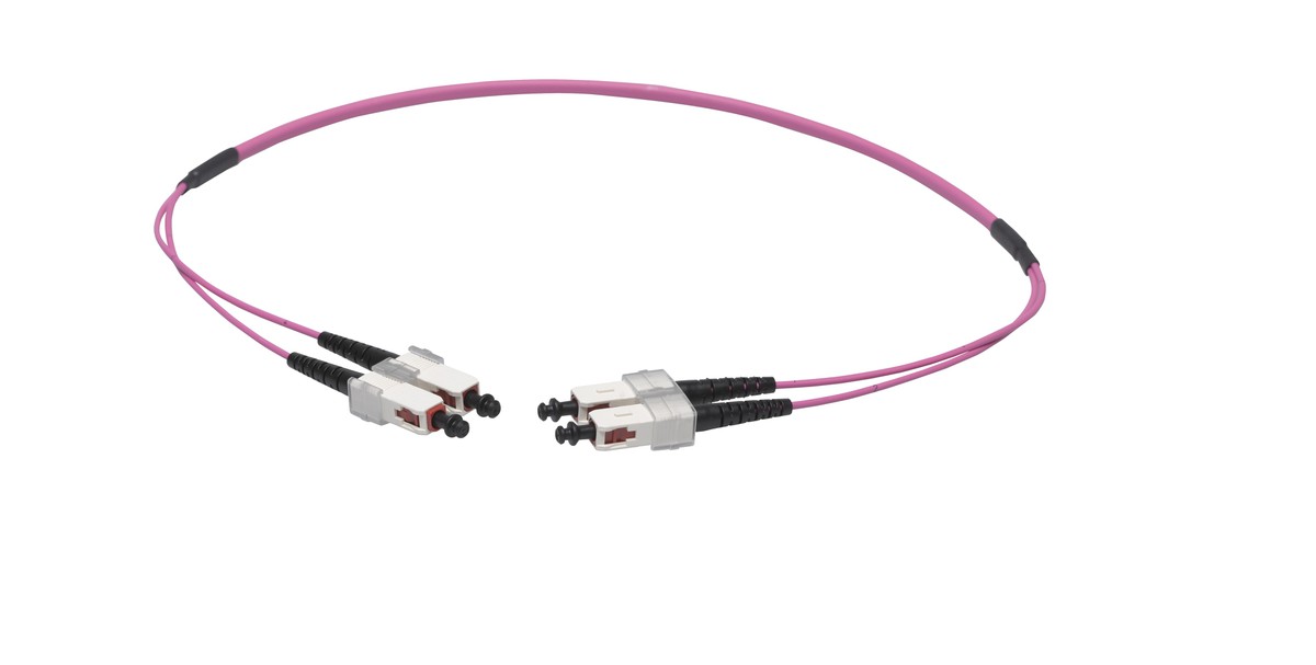 VL VBS Typ 125 Duplex AD 50/125 OM4 SC/SC 15.0m