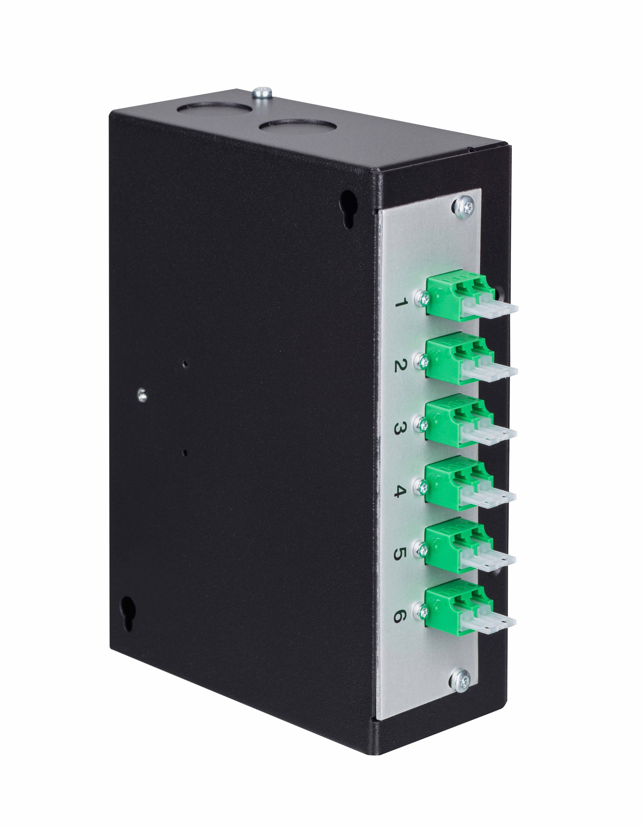 LWL DIN AP Box sz zu ML 2xLC/APC Dupl. MST SM