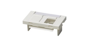 Prise FLF 2 x RJ45 vide (Keystone) bc