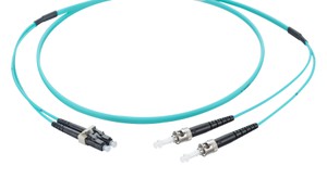 SWIT-VL Dupl. Fig. 0 50/125 OM3 ST/LC tk 2.0mm Inkl. Beschriftung