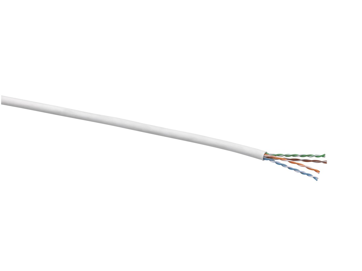 AMP UTP Kat.6 4x2xAWG24 LSZH weiss 305m Dca