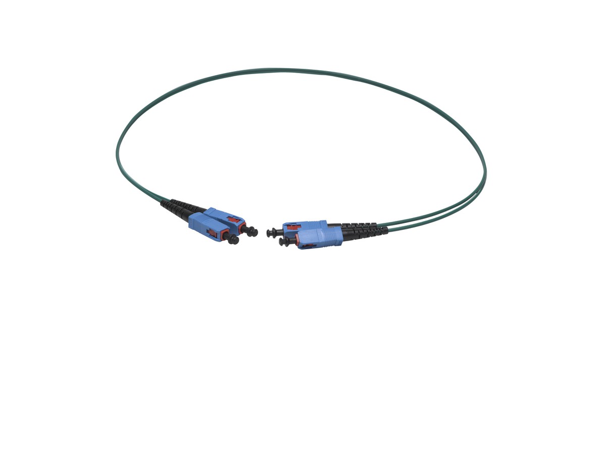 VL Dupl. Fig.8 9/125 SC/SC gn 4.0m