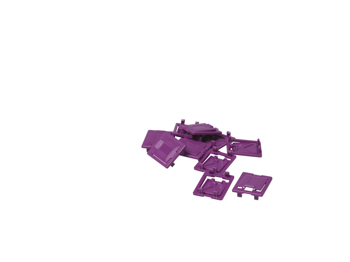 R&M Cache-poussière à charnière violet