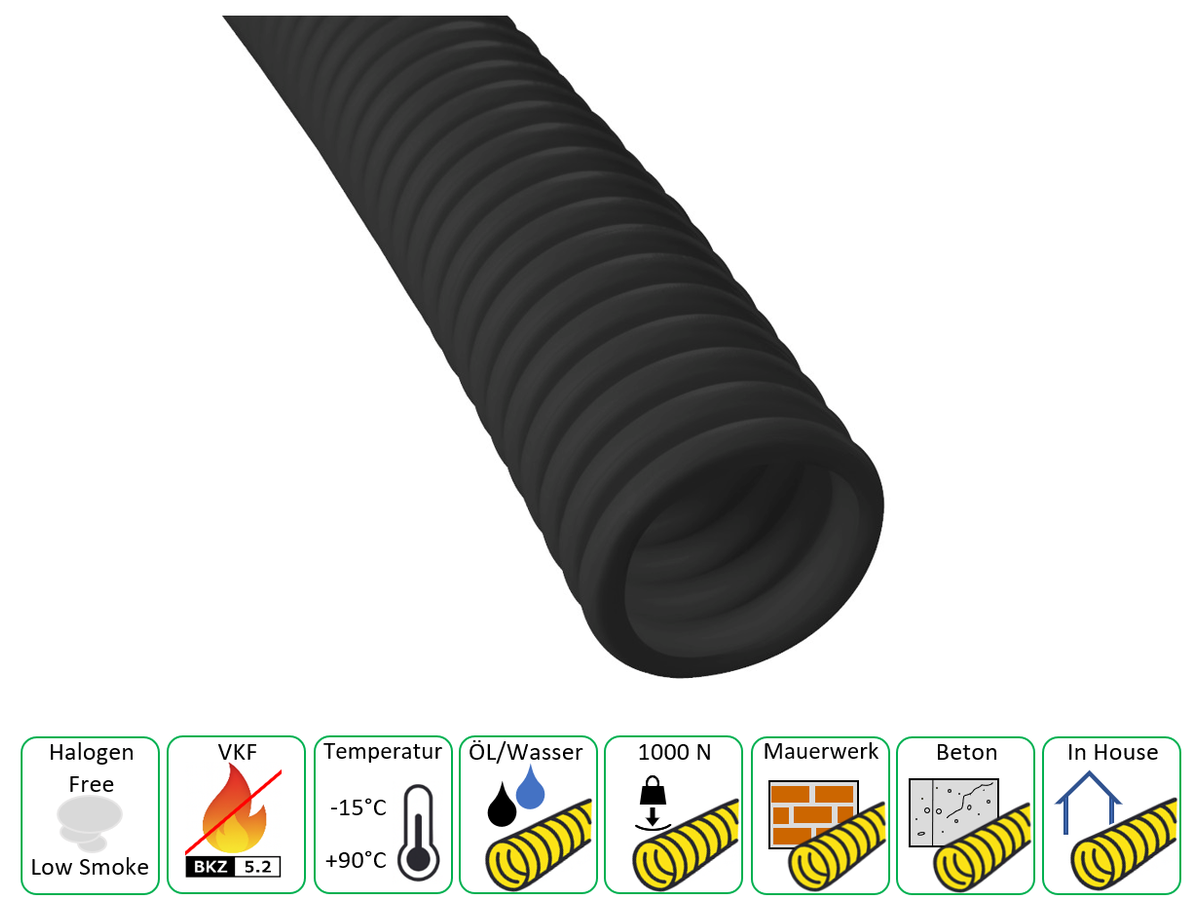 BLACK FLEX 1000 M25
KRFWG à 100M