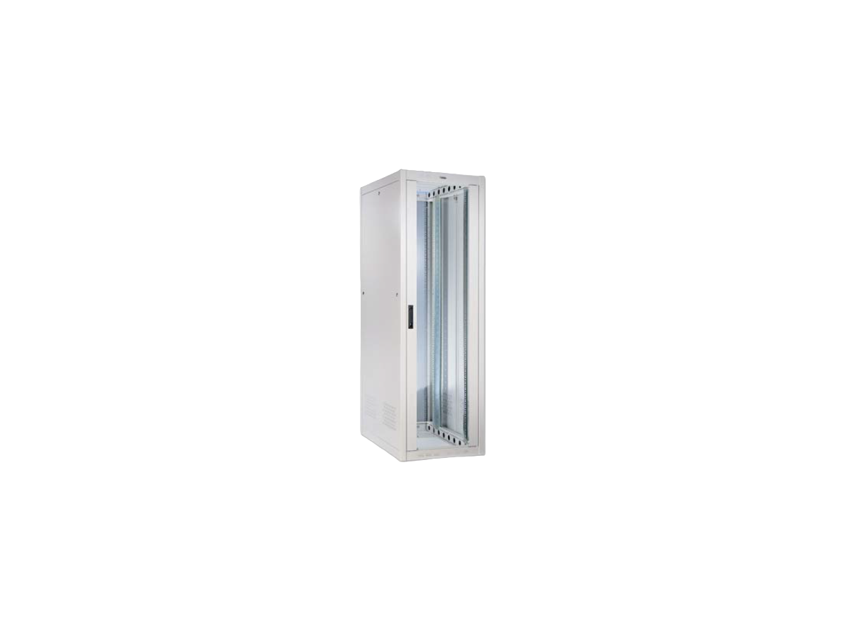Rack sur pied 19" Pratik 800x800x1485 30U RAL7035