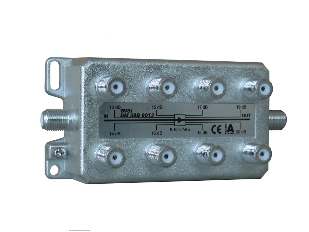 AbzweigerF  8-fach, 5-1000MHz 13-20dB