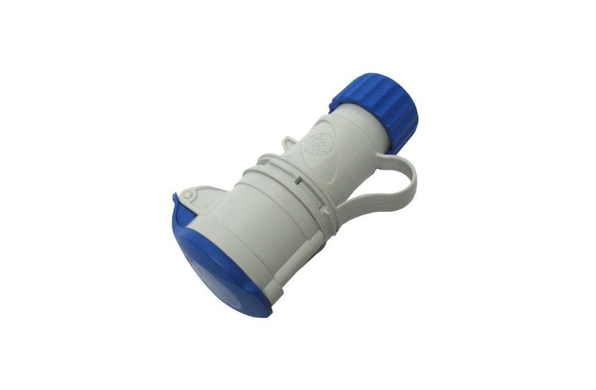 CEE-Kupplung 3P 16A 240V gu/bu (IP44)