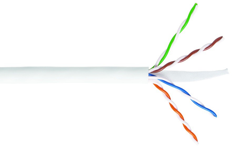 GS 3071E-B XL Kat.6 UTP 4x2xAWG23 ws hf 915m  B2ca