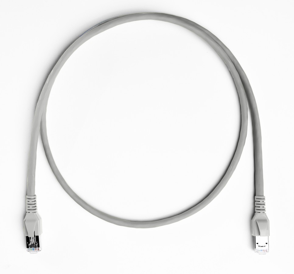 RL RJ45 HighflexCat6A S/FTP SAC sh gr 1.5m