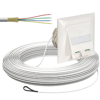 FTTH OTO UP AGRO 4xLC/APC 2xLC/APC DX G652.A2 2.3mm LSZH weiss B2ca 120m