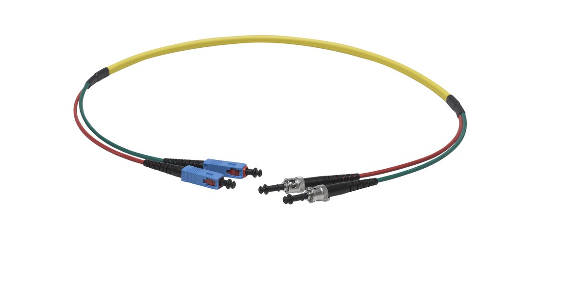 VL Dupl. Fig. 0 9/125 ST/SC gb 7.0m