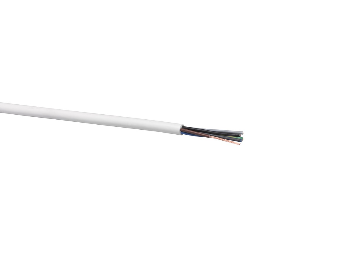 Td-Kabel 5x1 3LNPE PVC weiss Eca