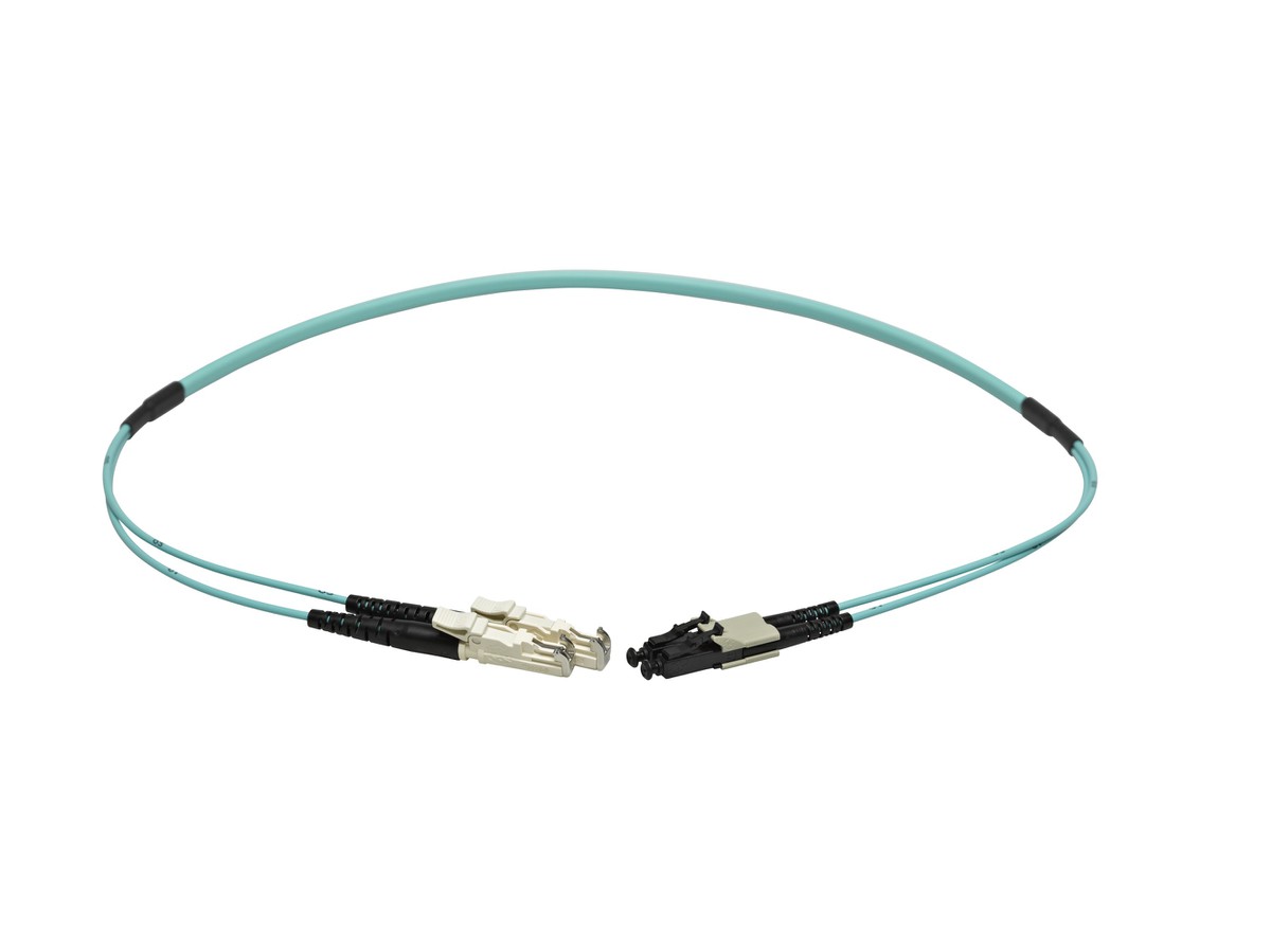 VL Dupl. Fig. 0 50/125 OM3 E2000/LC tk 7.0m