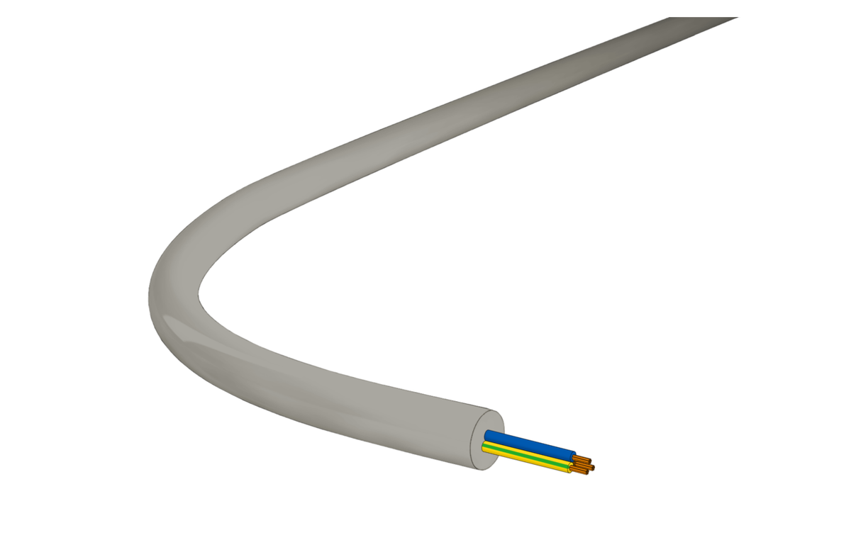 HSLH-JB flex  3x1.5 LNPE hf grau Cca