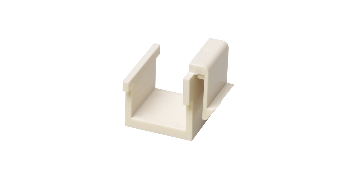 Keystone Blinddeckel für Anschlussdosen, Feller Standard, für 2x KS/GG45, weiss