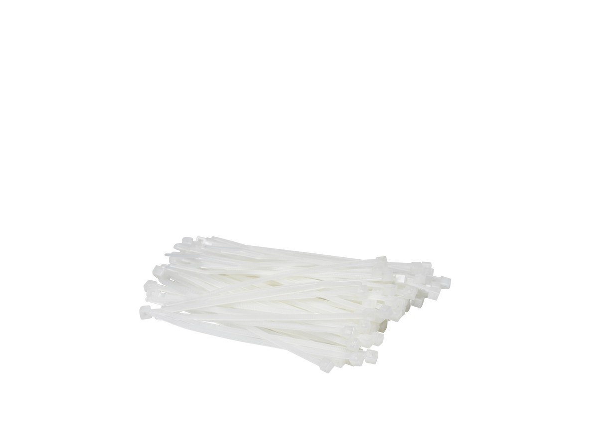 Brides à clouer 3.5x140mm blanc