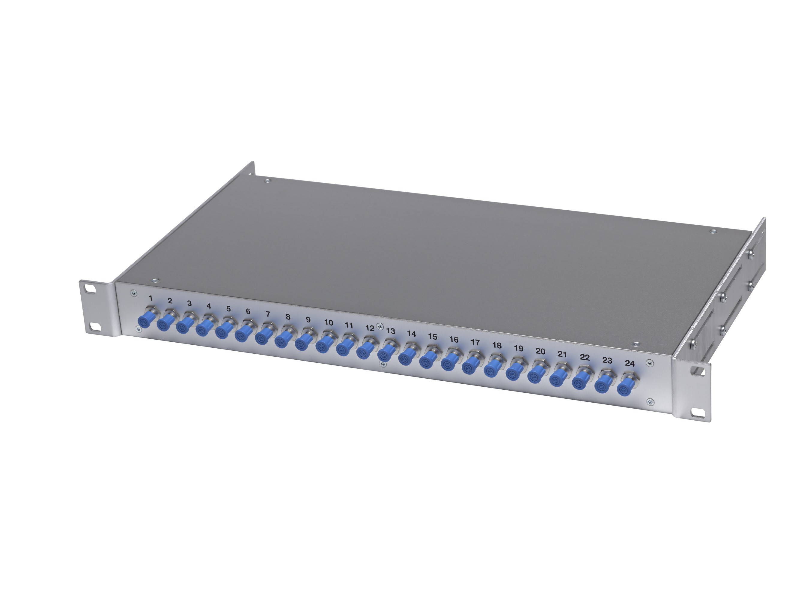 FO 19" Paneau 1U pour ML 12xST Él. centr.