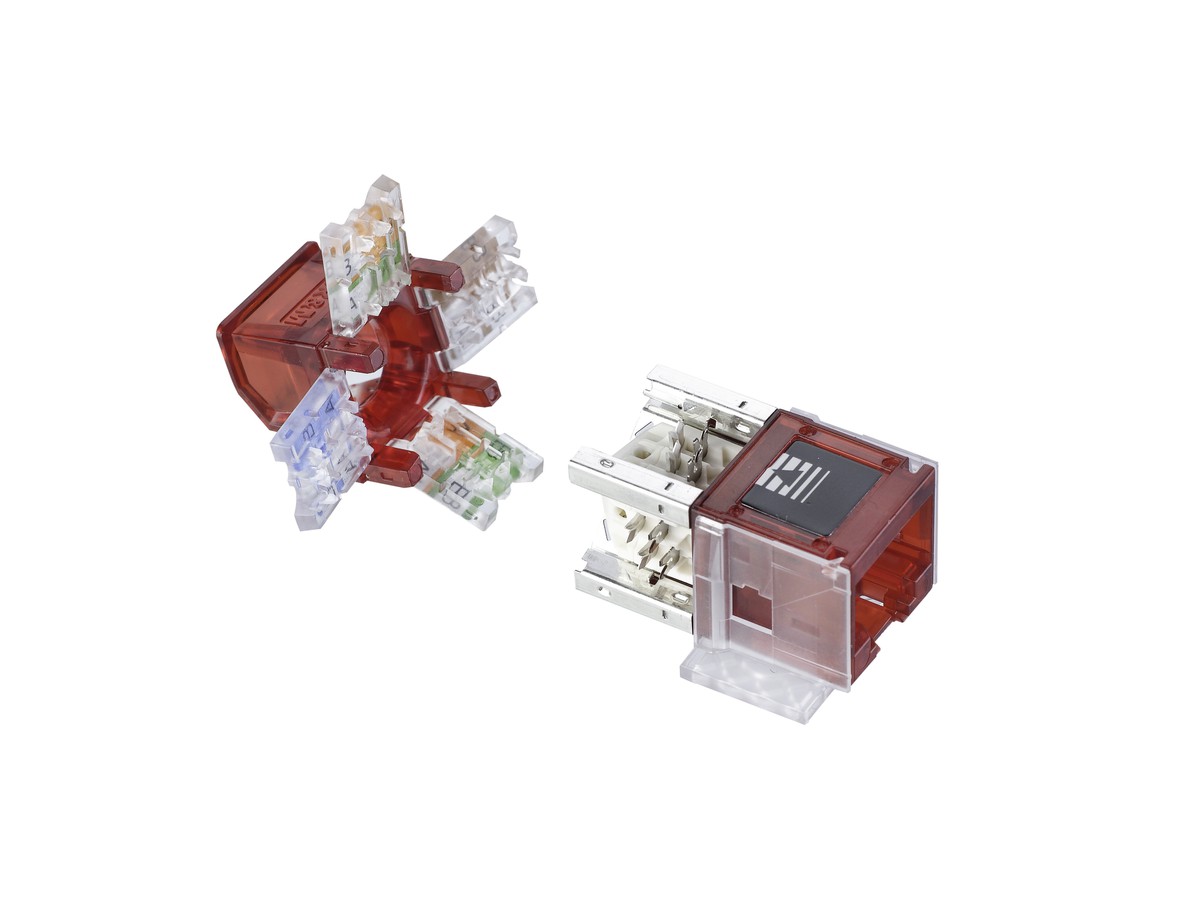 R&M Module FN 1xRJ45 Cat.6A ISO UTP cond. 100pcs