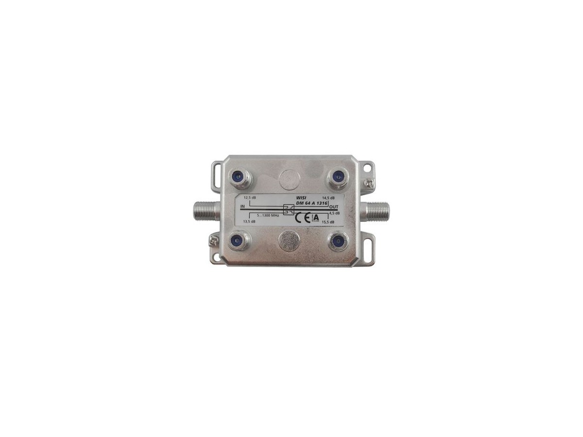 Dérivateur F, DM64A 1316 4 fois 13-16dB 5-1300MHz