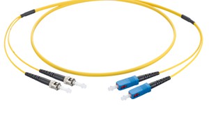 SWIT-VL Dupl. Fig. 0 9/125 ST/SC gb 2.0mm Inkl. Beschriftung