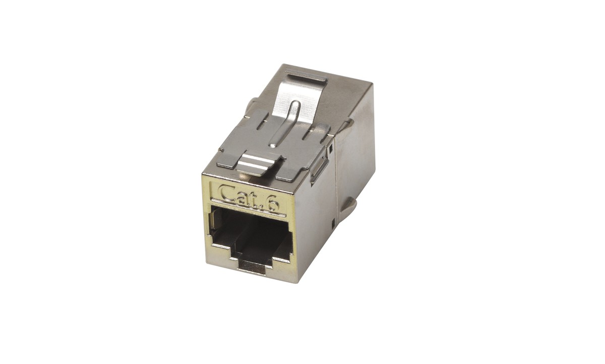ITplus Kupplung Cat.6A 2xRJ45 STP Keystone