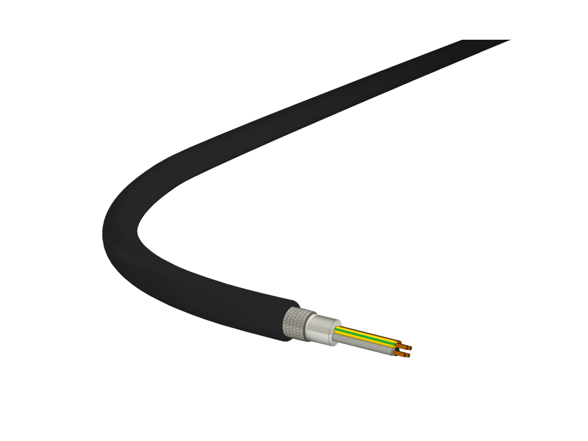 Motorflex 4x10 LPE hf schwarz Cca