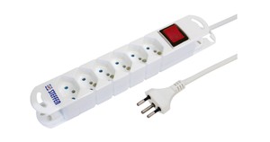 Multiprise VARIABL 6xT13 3m avec aimants bl