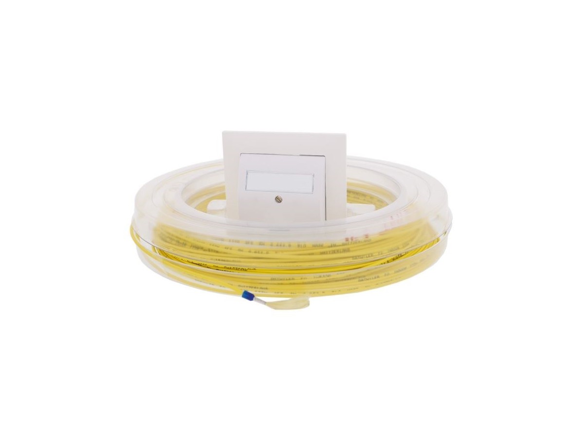 FTTH OTO-Hybrid UP 4xLC/APC 2xLC/APC Coupleur PYRAMIDE 80m