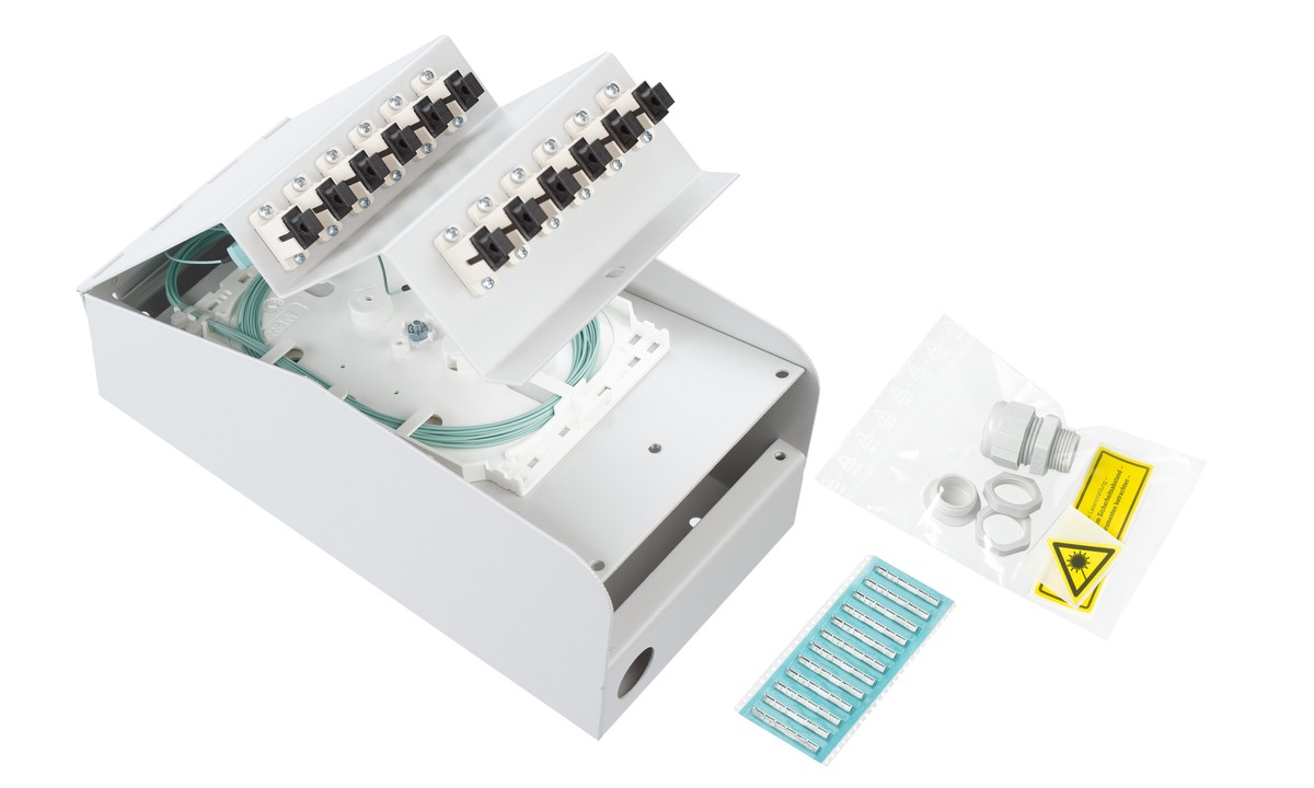 LWL AP Box abgestuft 2xSC OM4 komp.