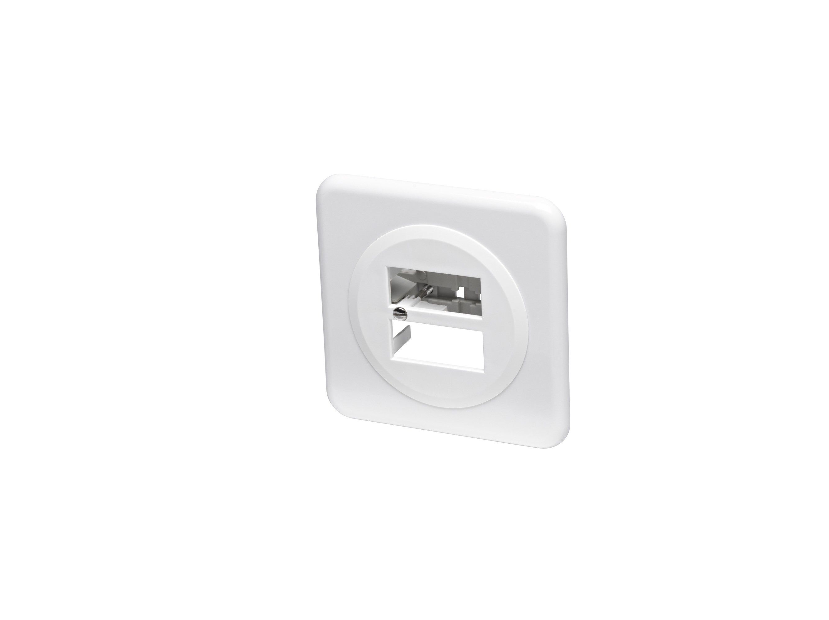 R&M Boîtier ENC 86x86 2xRJ45 + 2xRJ45 Edizio