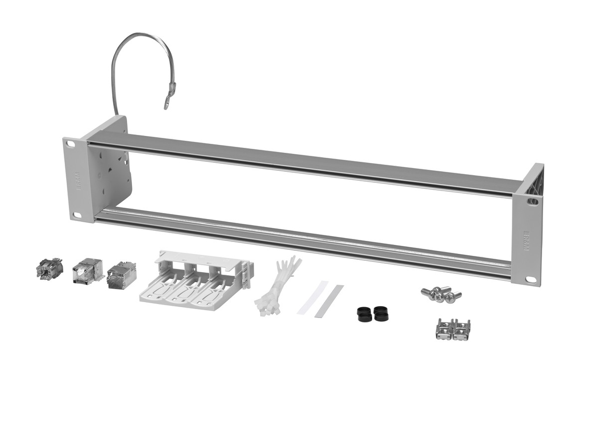 R&M Patch panel Global 19" 2U 48xRJ45/s Kat. 6A ISO