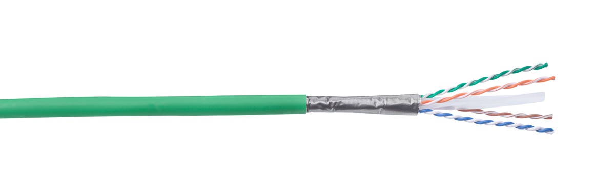 Everon Copper Datacom U/UTP 550/24 Kat.6A LSZH/FRN vert WARP Cca