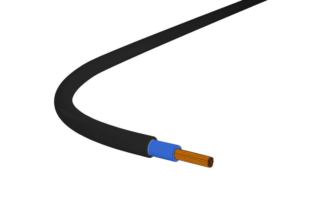 Soil flex 1x25 N sh noir Cca